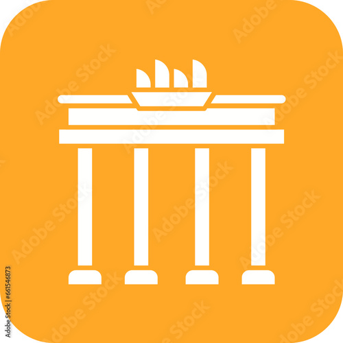 Brandenburg Gate Icon