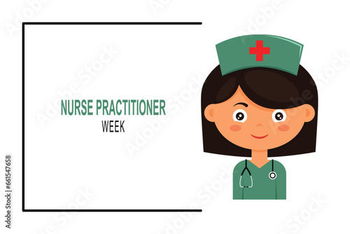 Nurse Practitioner Week background.