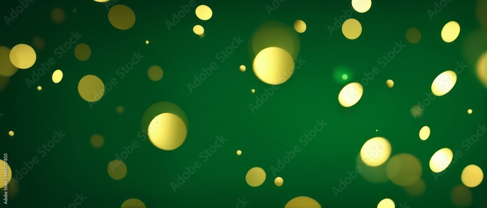 abstract background with Dark green and gold particle. Christmas Golden light shine particles bokeh abstract background with Dark green and gold particle. Christmas Golden light shine particles bokeh