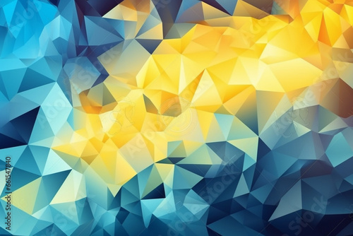 Abstract colorful polygonal background. Vector illustration for your design.