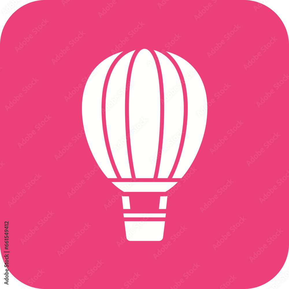 Hot Air Balloon Icon Hot Air Balloon Icon