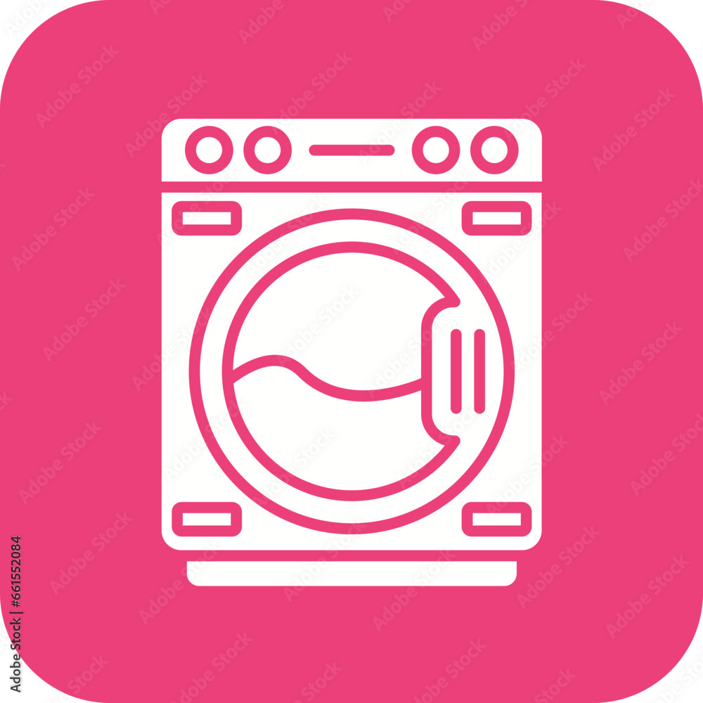 Washing Machine Icon Washing Machine Icon
