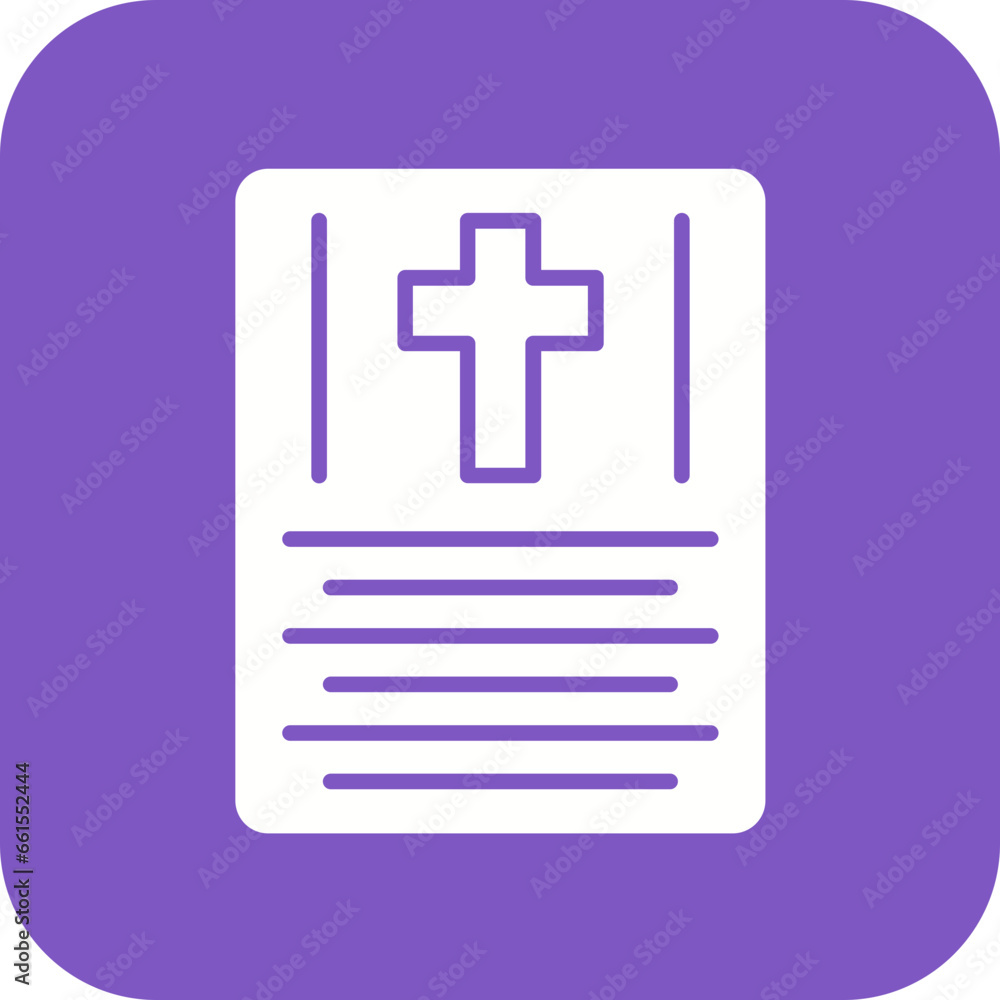 Death Announcement Icon Death Announcement Icon