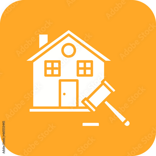 House Auction Icon