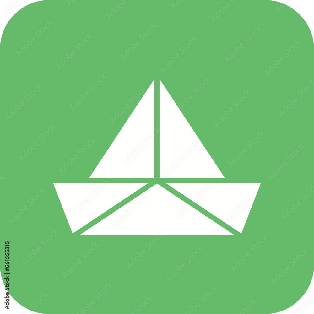 Paper Boat Icon Paper Boat Icon