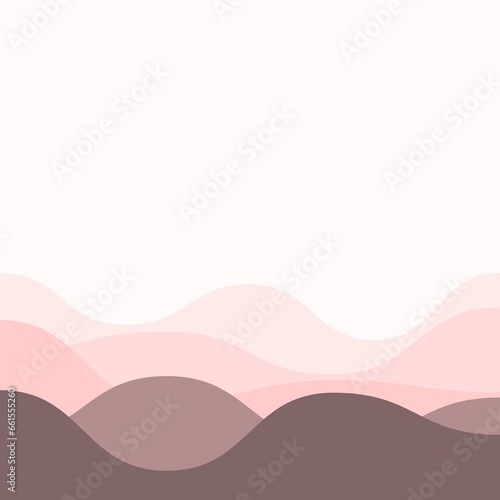 abstract pink background with waves