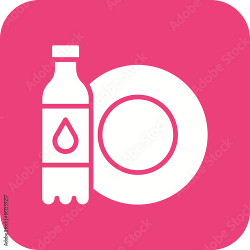 Liquid Dish Washer Icon