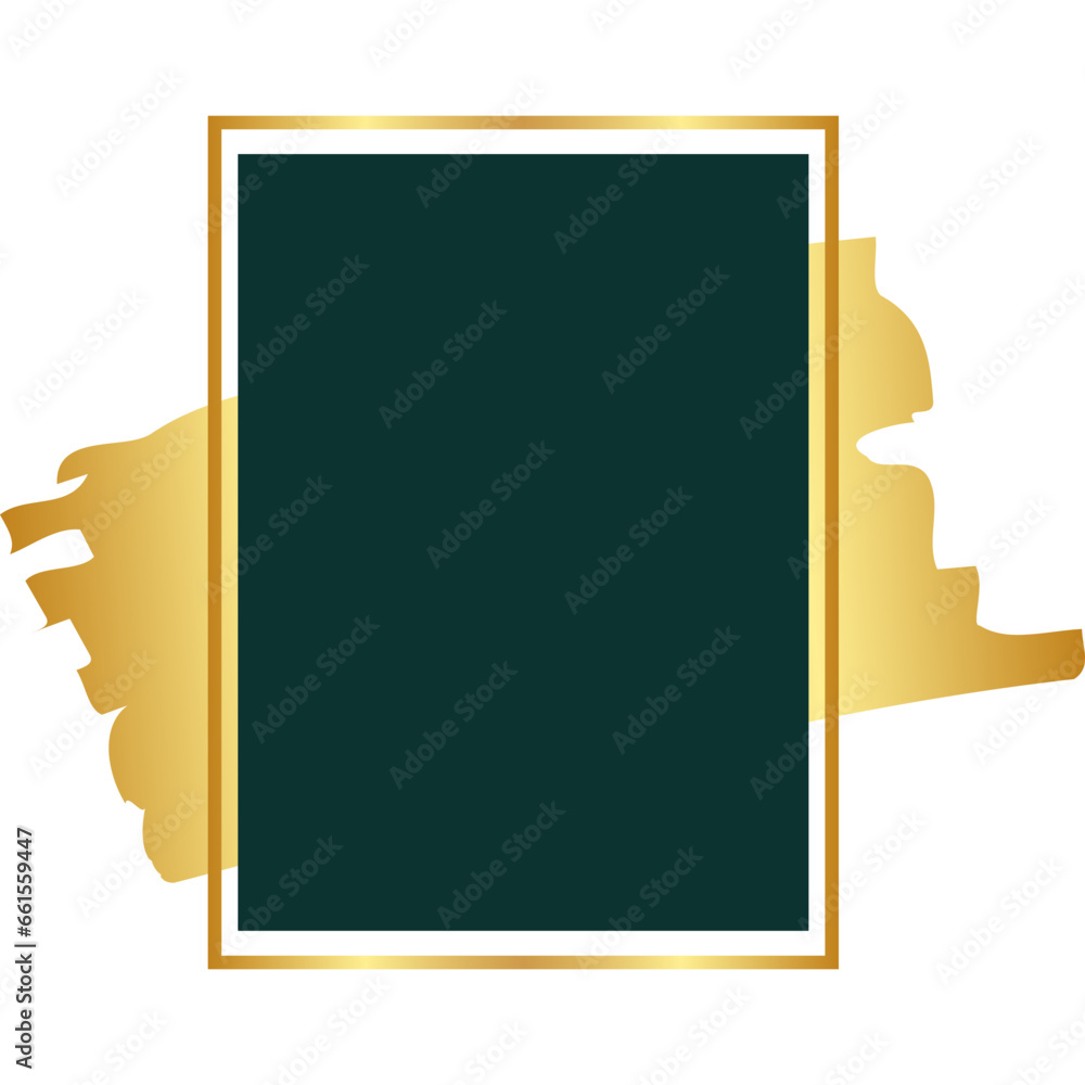 Golden Elegant Frame Golden Elegant Frame