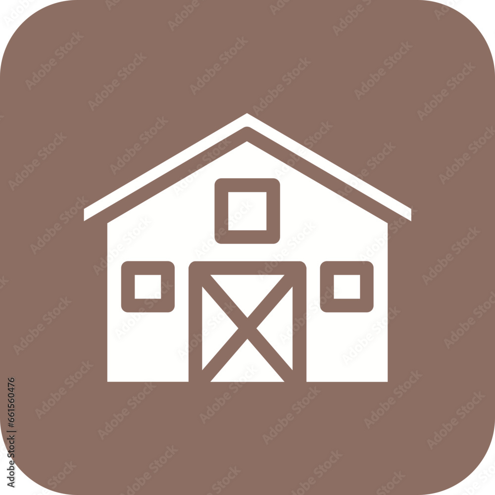 Obraz premium Barn Icon