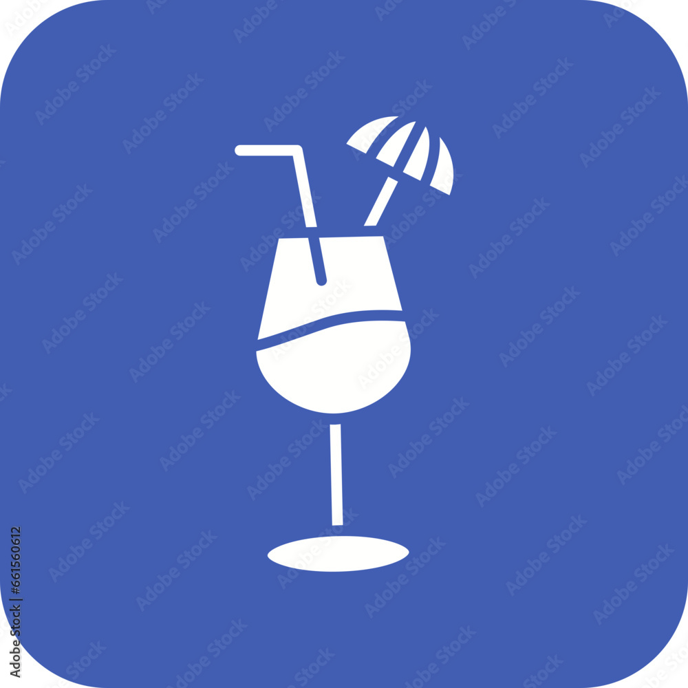 Tropical Drink Icon Tropical Drink Icon