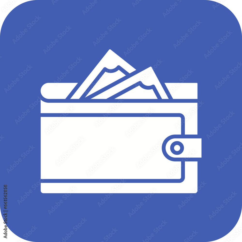 Money in Wallet Icon Money in Wallet Icon