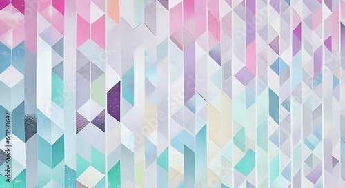 A quilt background with a crystal as its inspiration.  AI Generated
