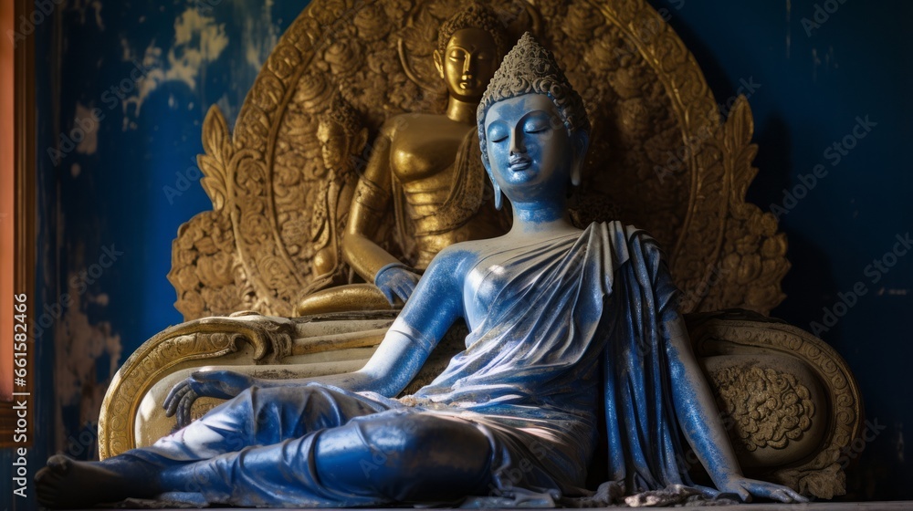 Fototapeta premium Mighty Budgha statue