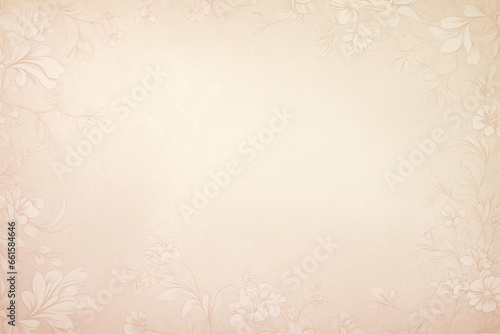 A floral pastel background © frimufilms