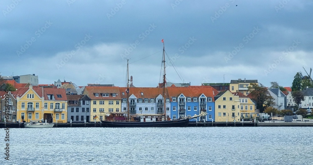 Segelschiff in  Sønderborg