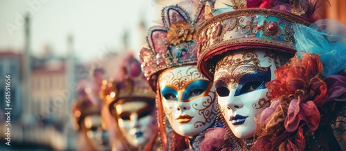 Venice s festival featuring masks © AkuAku