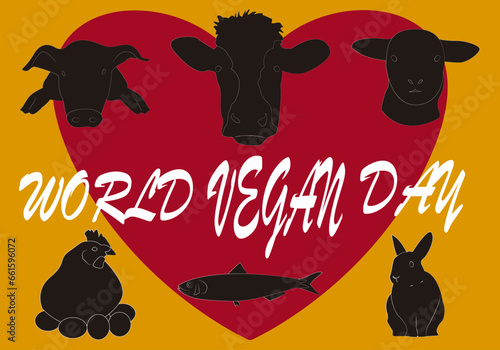 Día internacional del vegano, amor por los animales