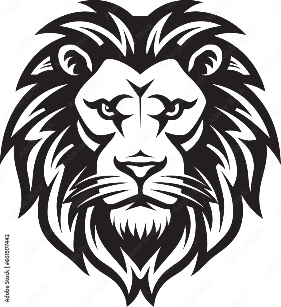 Enigmatic Strength Black Lion Emblem in Vector Majestic Obsidian A Lion Logo in Vector Enigmatic Strength Black Lion Emblem in Vector Majestic Obsidian A Lion Logo in Vector