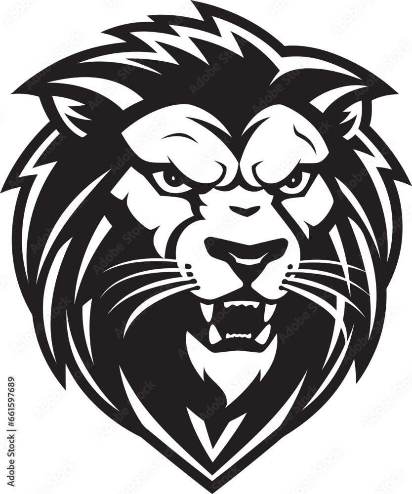 Proud Dominance A Lion Logo Excellence Elegant Authority The Black Vector Lion Design