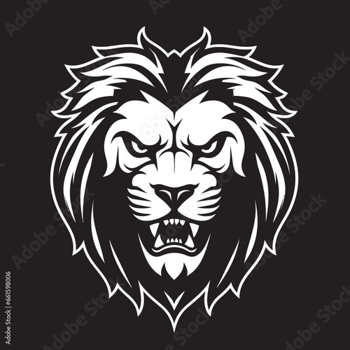 Proud Majesty The Stylish Sovereign of Lion Icon in Vector Regal Dominance The Prowling Grace