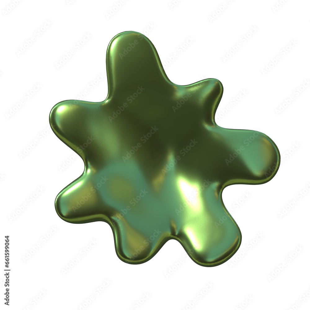 Fototapeta premium 3D elements abstract 