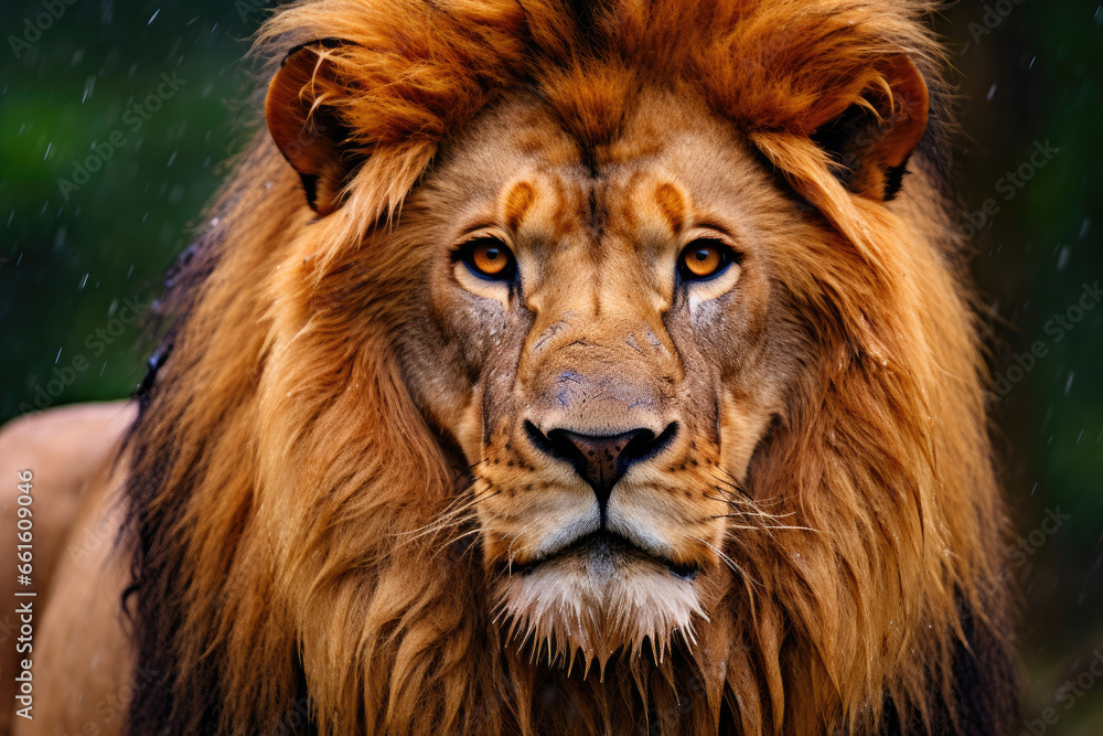 King of the Jungle: Powerful Lion