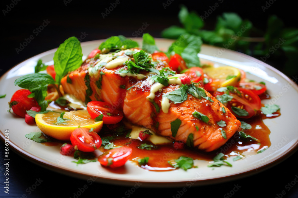 Gourmet Keto Salmon: Flaky, Spicy, and Satisfying Gourmet Keto Salmon: Flaky, Spicy, and Satisfying