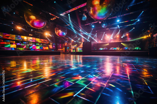 Pulsating Dance Floor Extravaganza