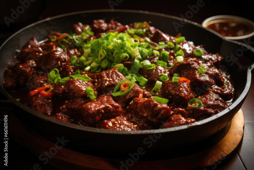 Gourmet Mongolian Beef with Sauce