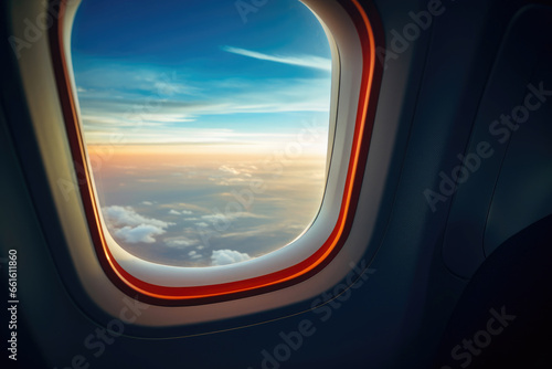 Awe-Inspiring View from Airplane Window