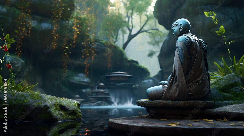 Meditative Sanctuary, generative ai Meditative Sanctuary, generative ai