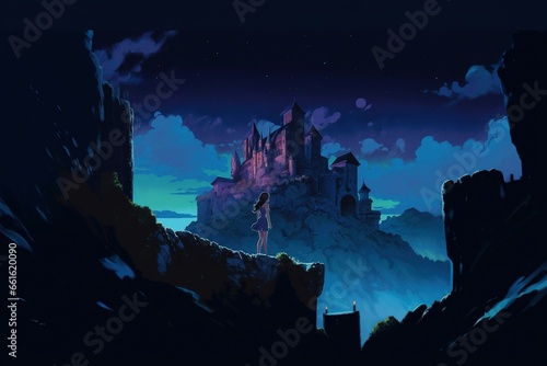 castle in the night © Fl
