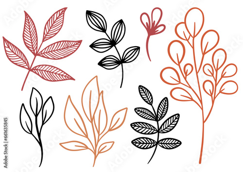 Herbst Blätter Grafiken	