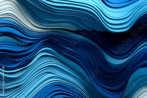 Backgrounds with modern blue designs. Generative AI