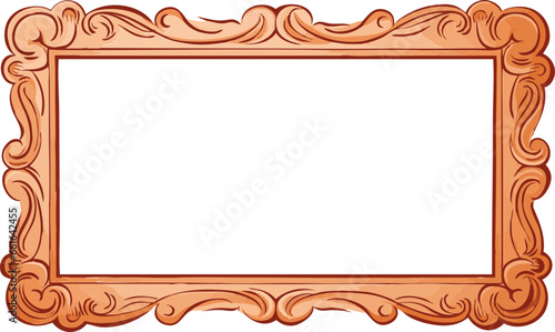 wooden cartoon style vector photo  svg illustration