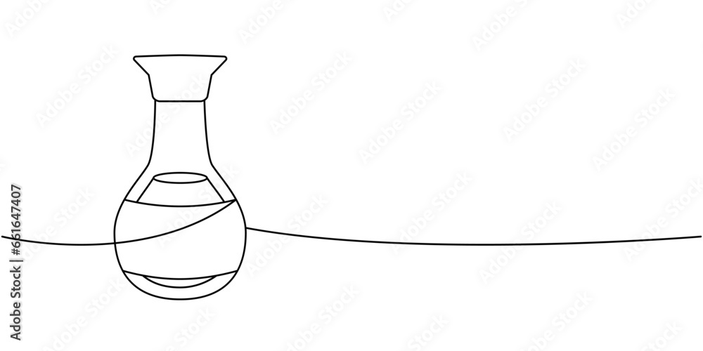 Soy bottle sauce one line continuous drawing. Japanese cuisine, traditional food continuous one line illustration. Vector minimalist illustration. Soy bottle sauce one line continuous drawing. Japanese cuisine, traditional food continuous one line illustration. Vector minimalist illustration.