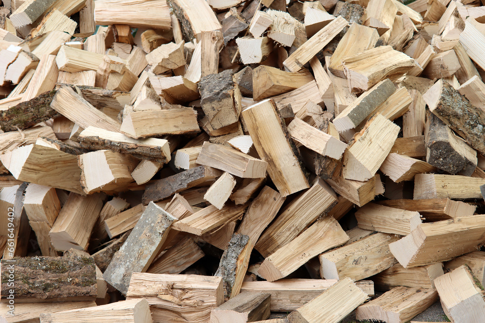 Brennholz für den nächsten Winter Brennholz für den nächsten Winter