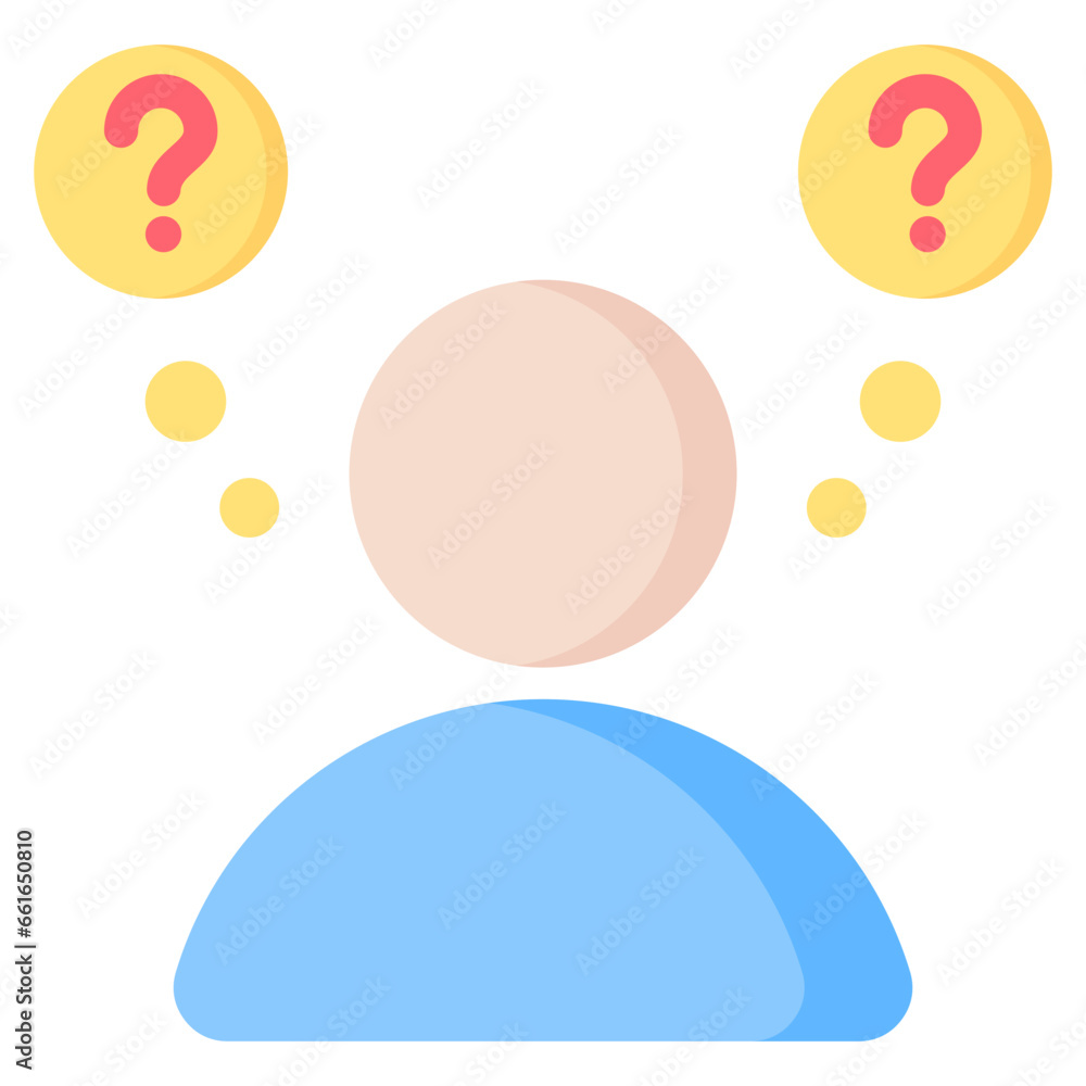 Consideration Flat Icon Consideration Flat Icon