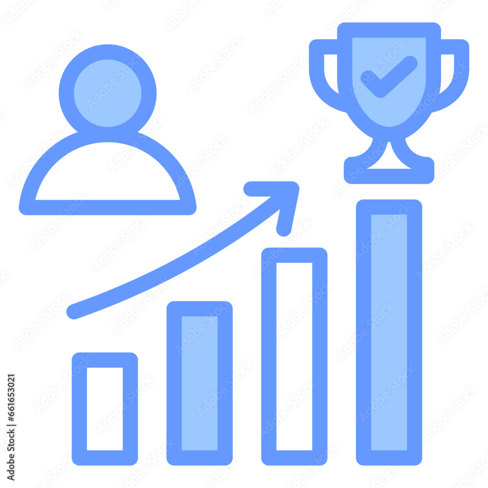 Success Blue Icon Success Blue Icon