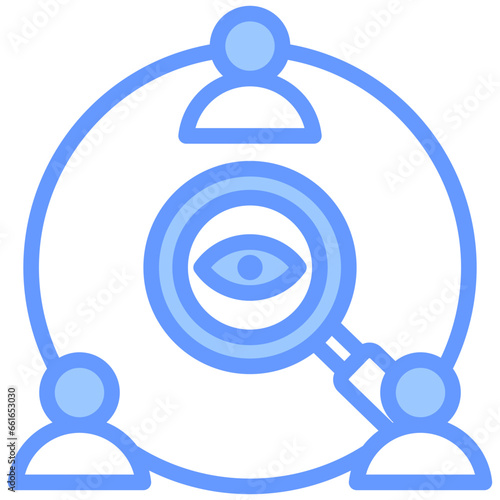 Transparency Blue Icon