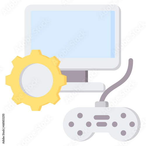 Game Development Flat Icon