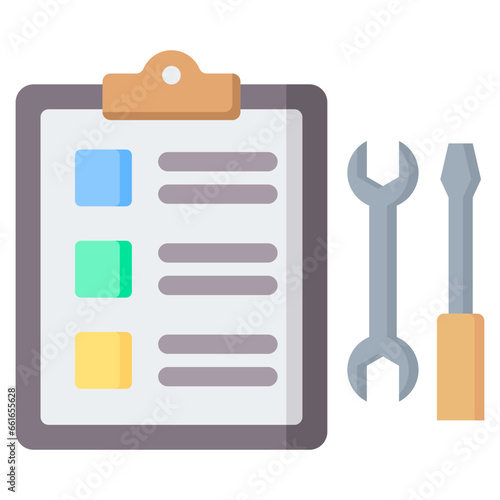 Practical Exams Flat Icon