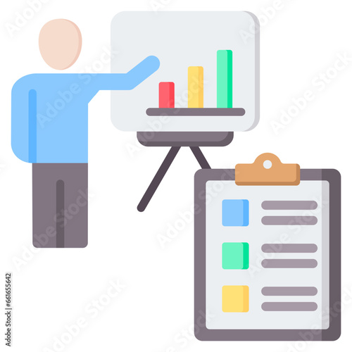 Authentic Assessment Flat Icon