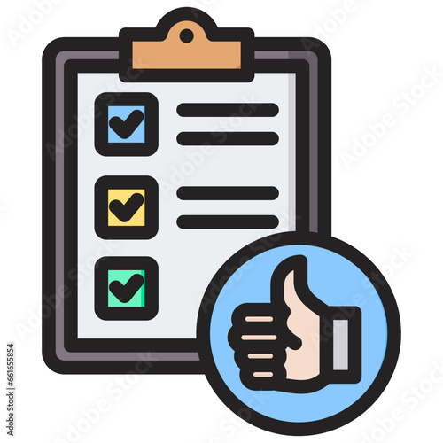 Grading Outline Color Icon