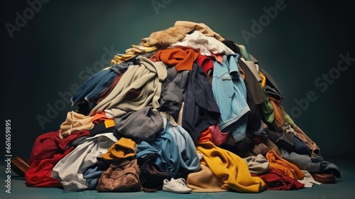 Image of a pile of clothes.