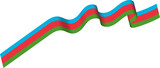 Azerbaijan Independence Day National Flag Ribbon
