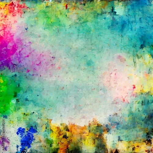 Abstract Watercolor Background