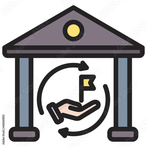 Lead Underwriter Outline Color Icon