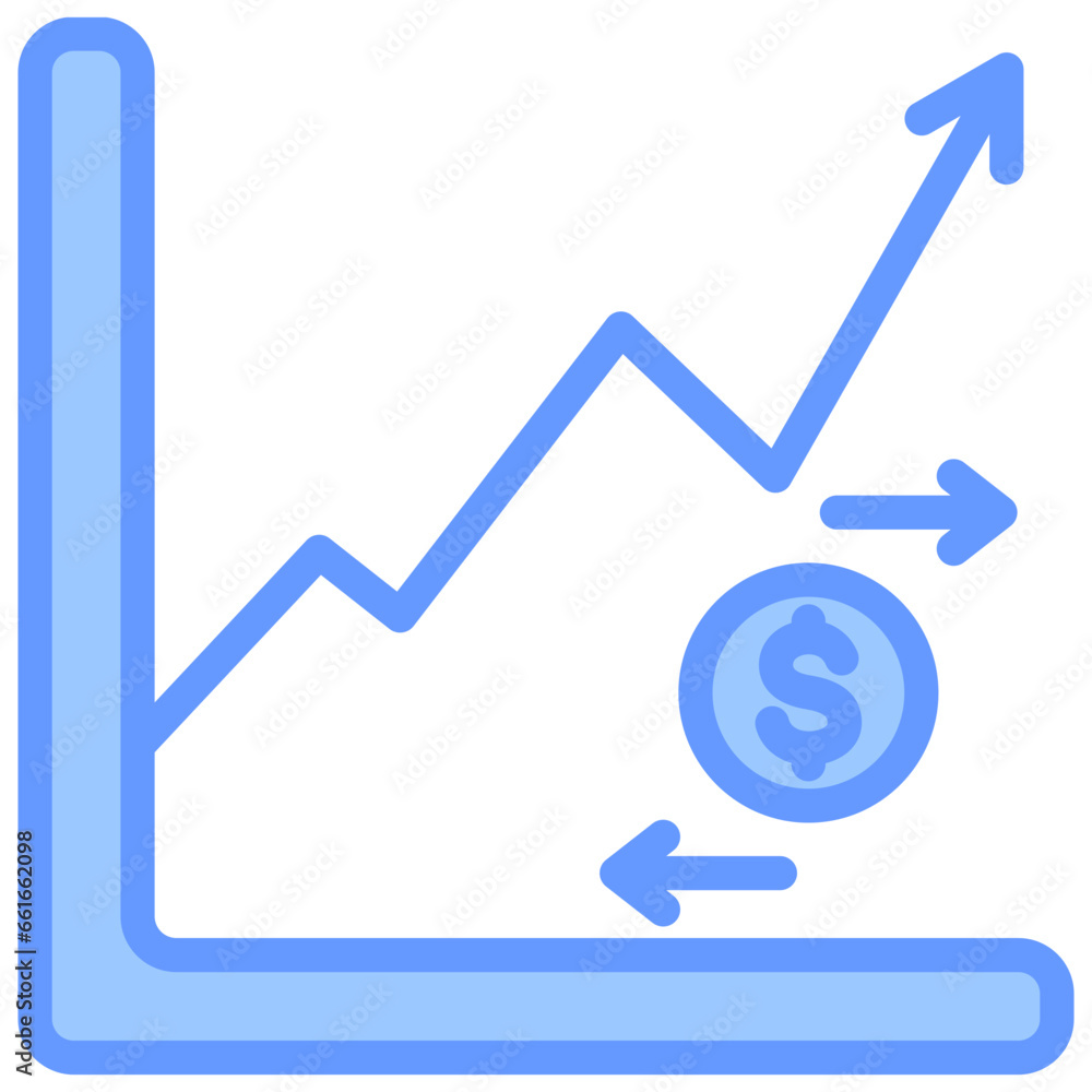 Trading Blue Icon Trading Blue Icon