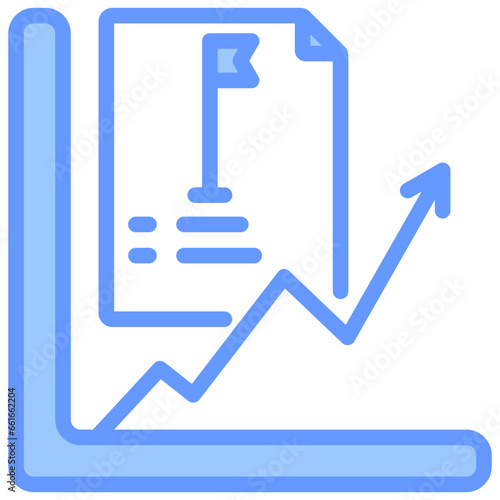 Initial Listing Blue Icon